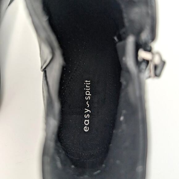 Easy Spirit Aleena Side Zip Wedge Booties Round Toe Women's Size US7 EU38 - Picture 6 of 8